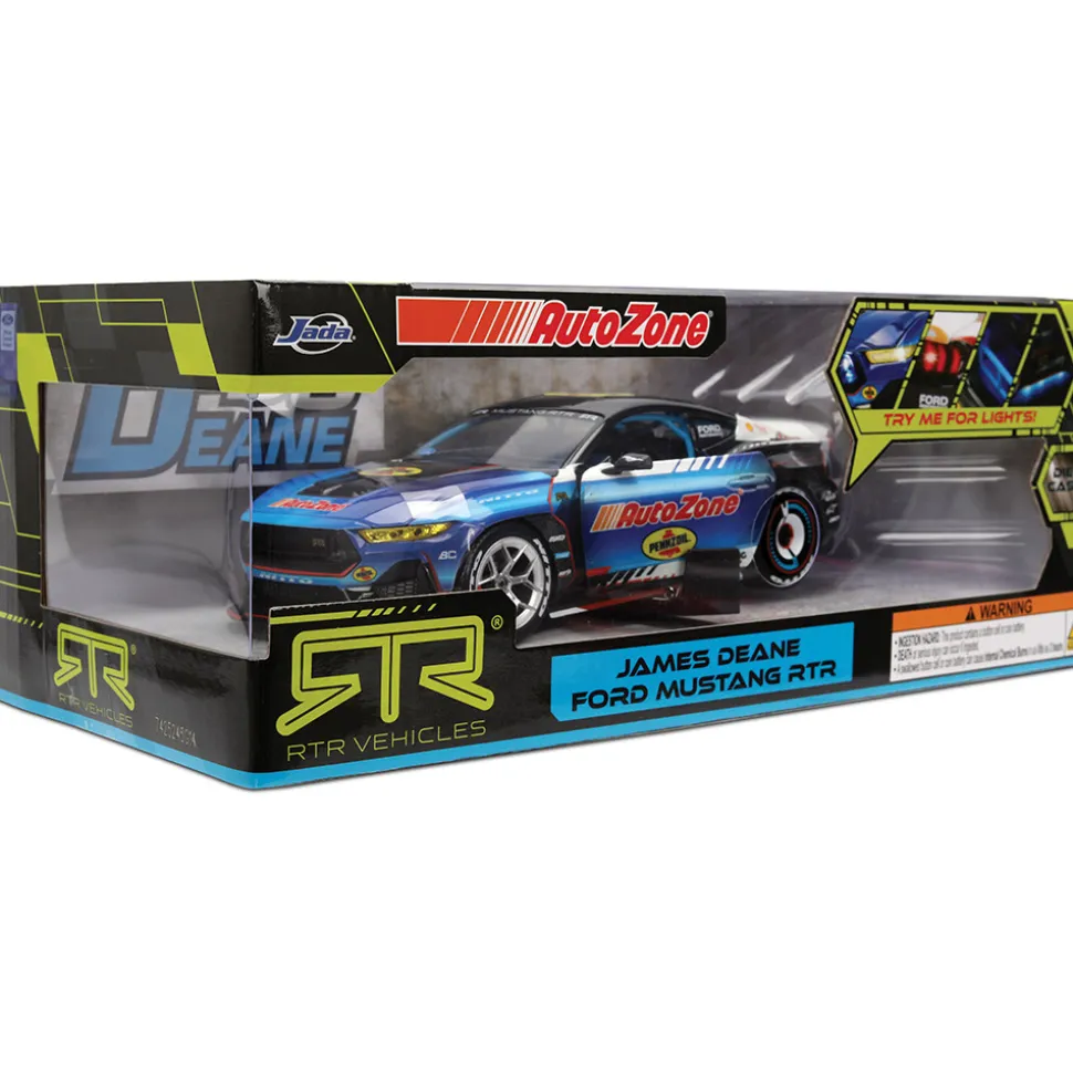 2025 Ford Mustang RTR w/Lights - James Deane 1:24 Scale Diecast Model Car by Jada Toys