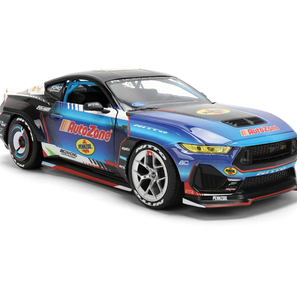 2025 Ford Mustang RTR w/Lights - James Deane 1:24 Scale Diecast Model Car by Jada Toys