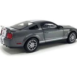 2007 Ford Mustang Shelby GT500 - Alloy Metallic 1:18 Scale Diecast Model Car by Shelby Collectibles