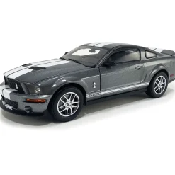 2007 Ford Mustang Shelby GT500 - Alloy Metallic 1:18 Scale Diecast Model Car by Shelby Collectibles