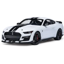 Ford Mustang Shelby G.T.500 - Oxford White 1:18 Scale Diecast Model Car by AutoArt