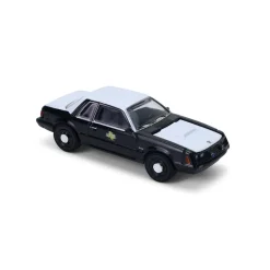 1982 Ford Mustang SSP - Texas Department of Public Safety 1:64 Scale Diecast Model Car by Greenlight