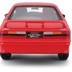 1993 Ford Mustang SVT Cobra - Red 1:24 Scale 1:24 Scale Diecast Model Car by Maisto