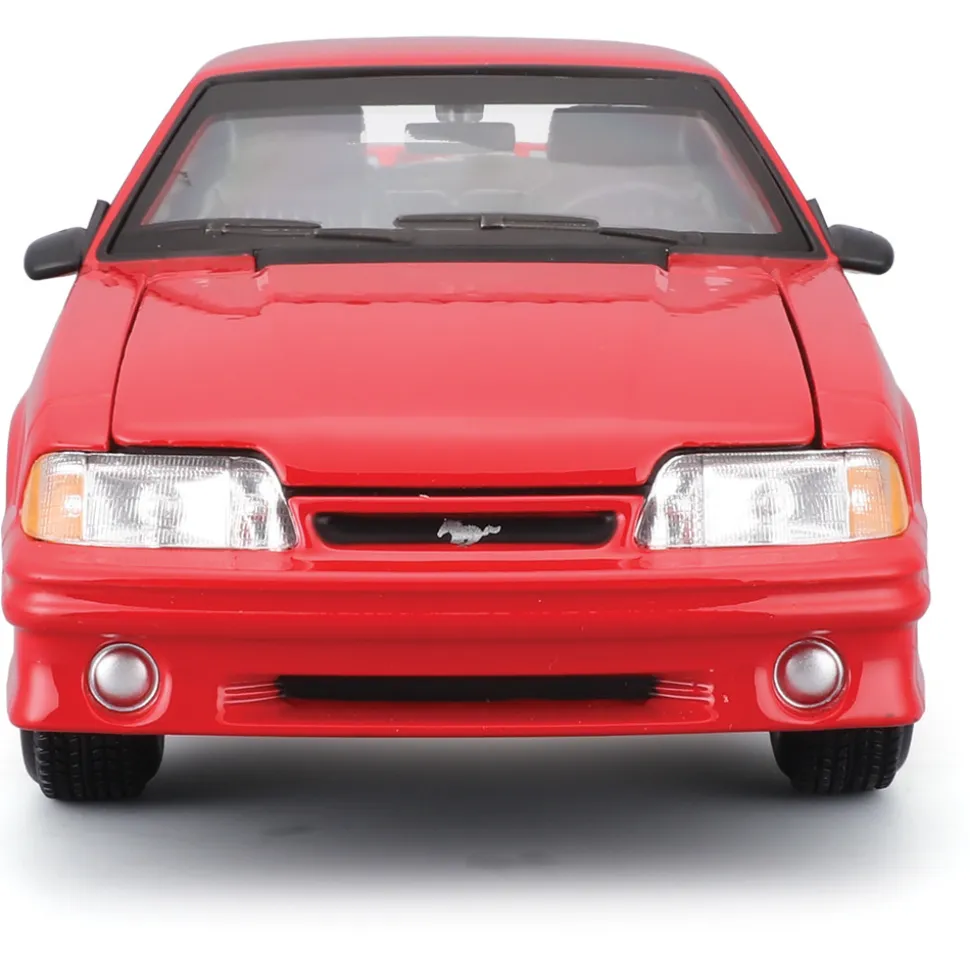 1993 Ford Mustang SVT Cobra - Red 1:24 Scale 1:24 Scale Diecast Model Car by Maisto