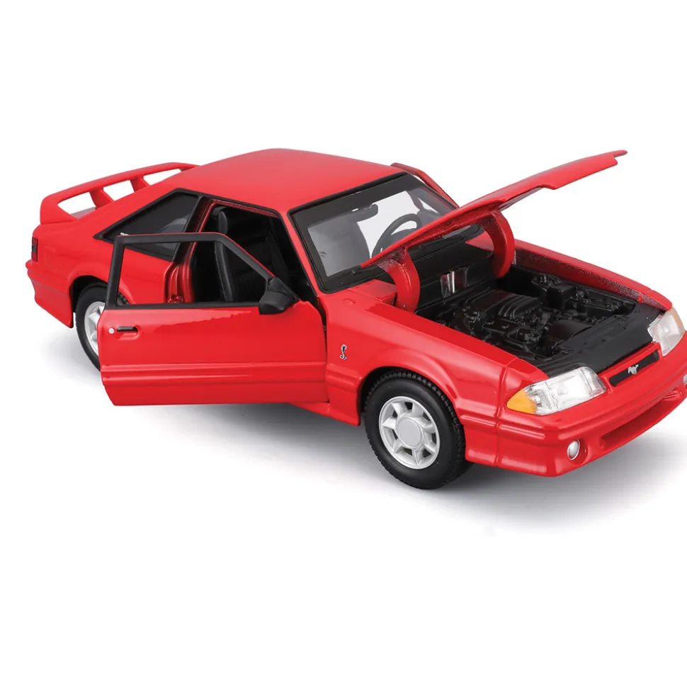 1993 Ford Mustang SVT Cobra - Red 1:24 Scale 1:24 Scale Diecast Model Car by Maisto