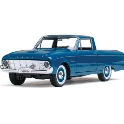 1960 Ford Ranchero - Turquoise 1:24 Scale Diecast Model Car by Motormax
