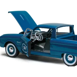 1960 Ford Ranchero - Turquoise 1:24 Scale Diecast Model Car by Motormax