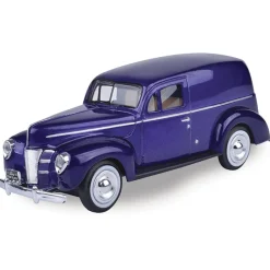 1940 Ford Sedan Delivery-Metallic Purple 1:24 Scale Diecast Model Car by Motormax