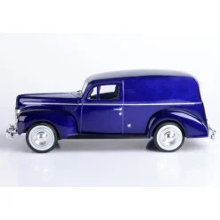1940 Ford Sedan Delivery-Metallic Purple 1:24 Scale Diecast Model Car by Motormax