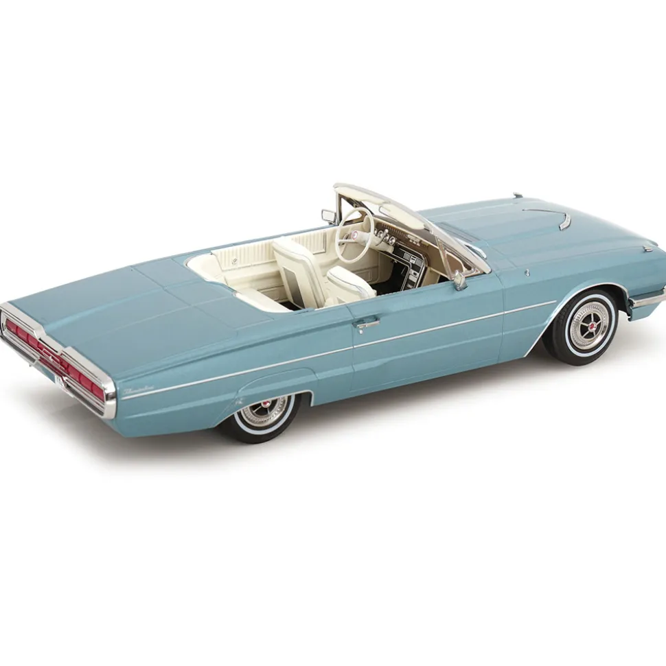 1966 Ford Thunderbird Convertible - Blue 1:18 Scale Diecast Model Car by KK Scale
