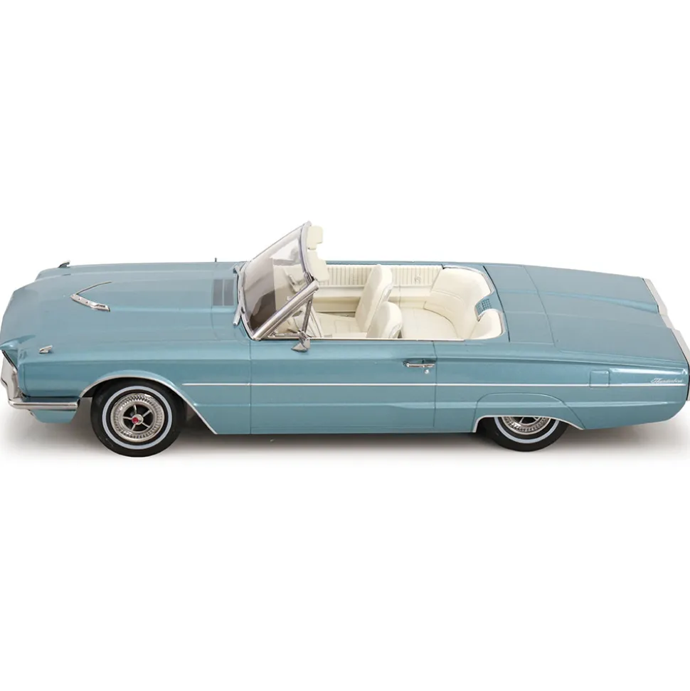 1966 Ford Thunderbird Convertible - Blue 1:18 Scale Diecast Model Car by KK Scale