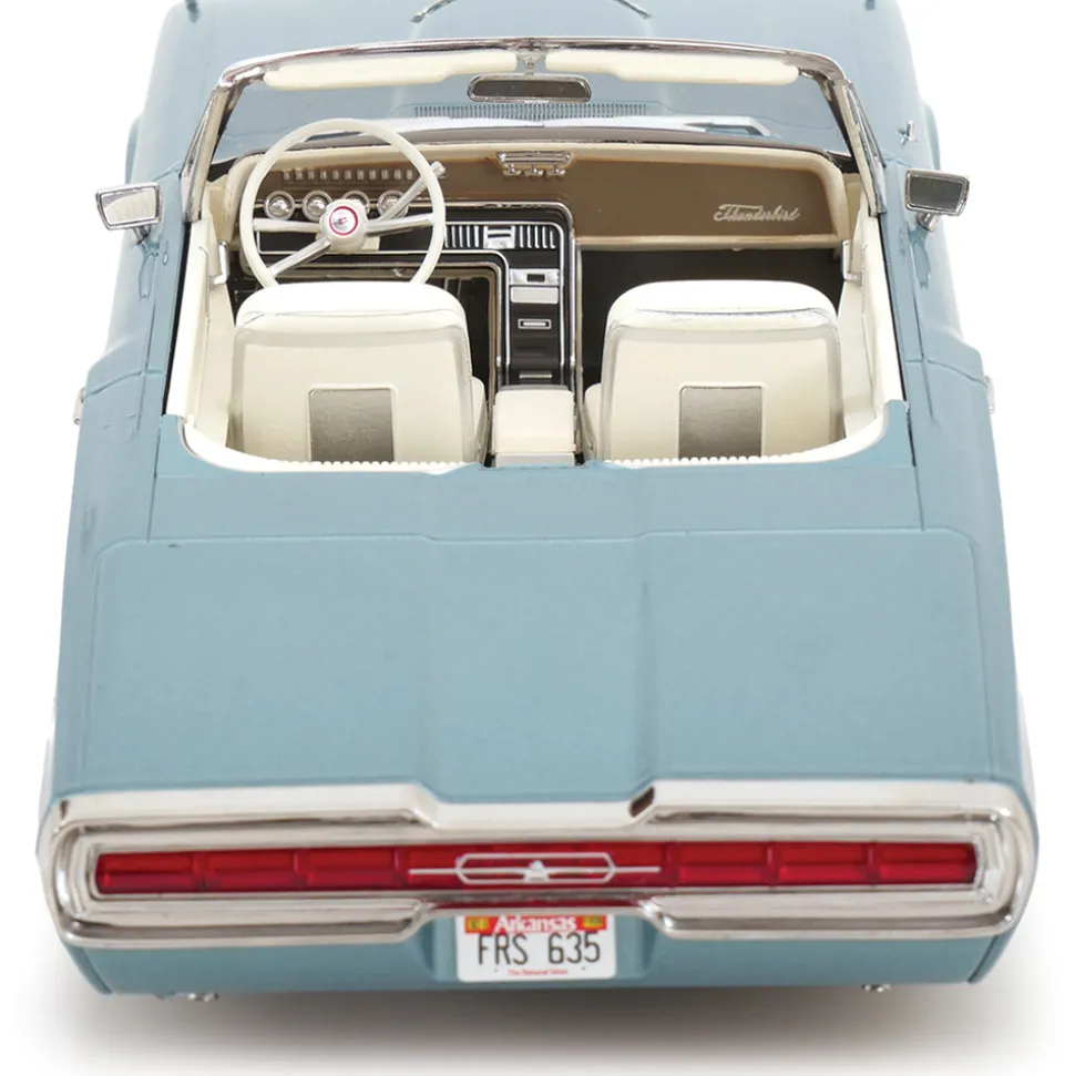 1966 Ford Thunderbird Convertible - Blue 1:18 Scale Diecast Model Car by KK Scale