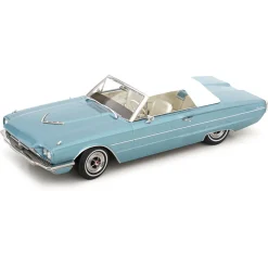 1966 Ford Thunderbird Convertible - Blue 1:18 Scale Diecast Model Car by KK Scale