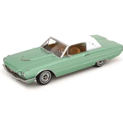 1966 Ford Thunderbird - Green & White 1:18 Scale Diecast Model Car by KK Scale
