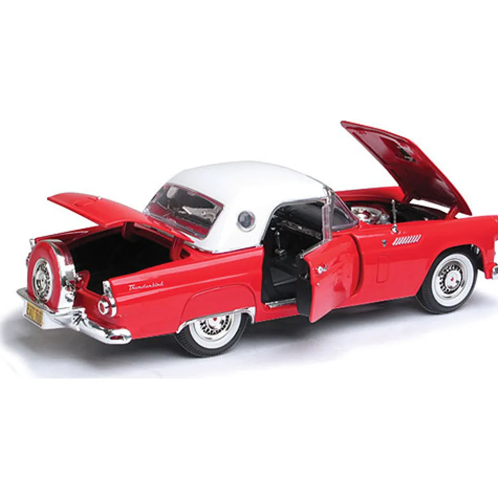 1956 Ford Thunderbird - red 1:18 Scale Diecast Model by Motormax