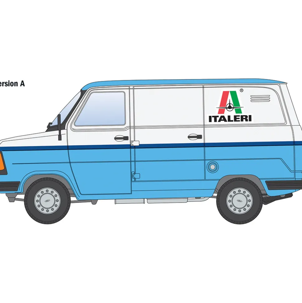 Ford Transit 1/24 Kit Italeri (3975) 1:24 scale Plastic by Italeri