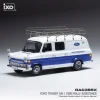 1966 FORD TRANSIT MK I Rally Assistance (with roof rack - no need tyres) 1:43 Scale Diecast Model Truck by IXO Models