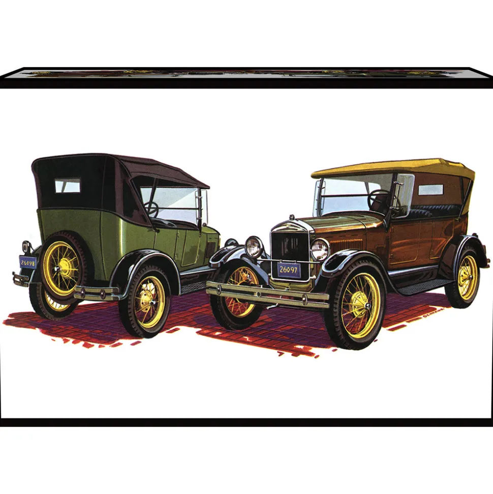 1927 Ford T Touring 1:25 Scale Plastic Model Kit by AMT