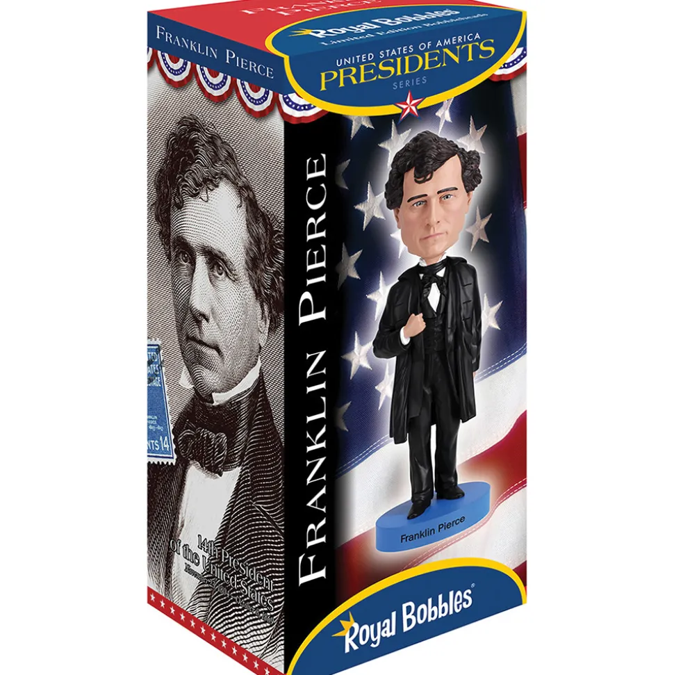 Franklin Pierce Bobblehead Royal Bobbles (RB1394) Resin by Royal Bobbles