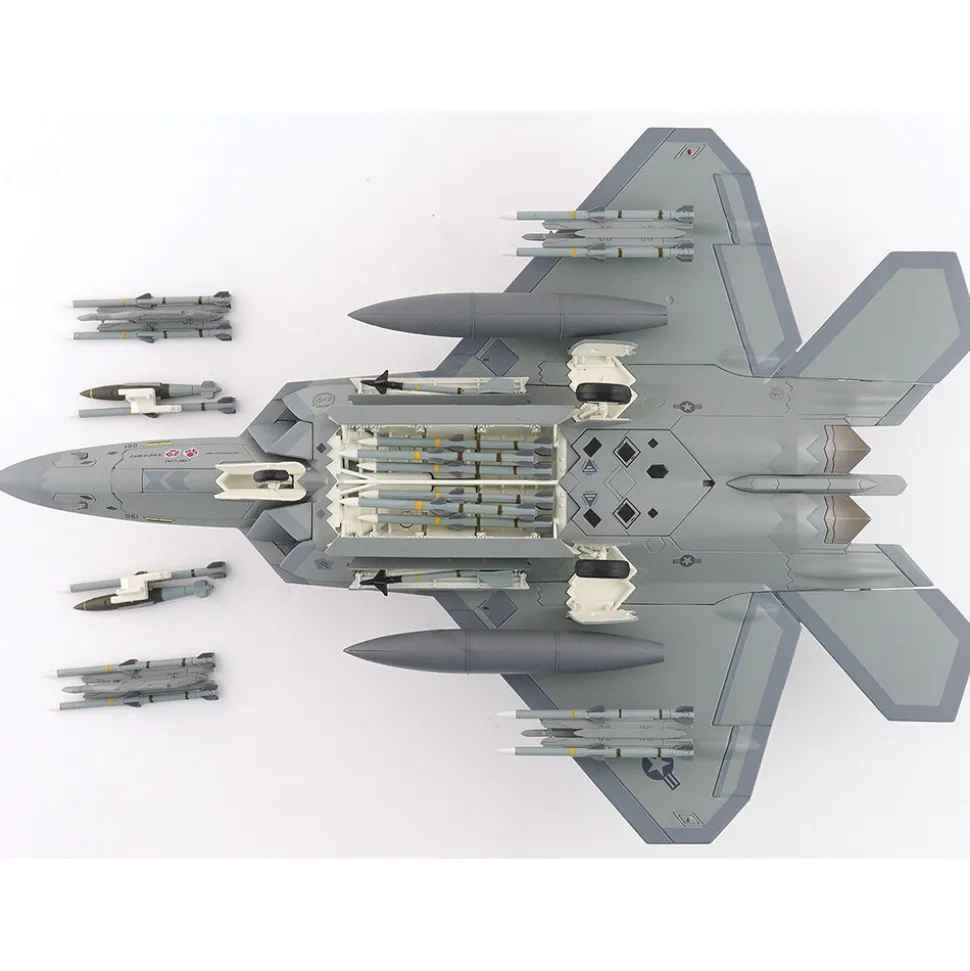F-22 Raptor 1/72 Die Cast Model 1:72 scale Metal by Hobby Master