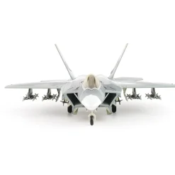 F-22 Raptor 1/72 Die Cast Model "Splinter Camouflage" USAF (fictitious scheme) 1:72 scale Metal by Hobby Master
