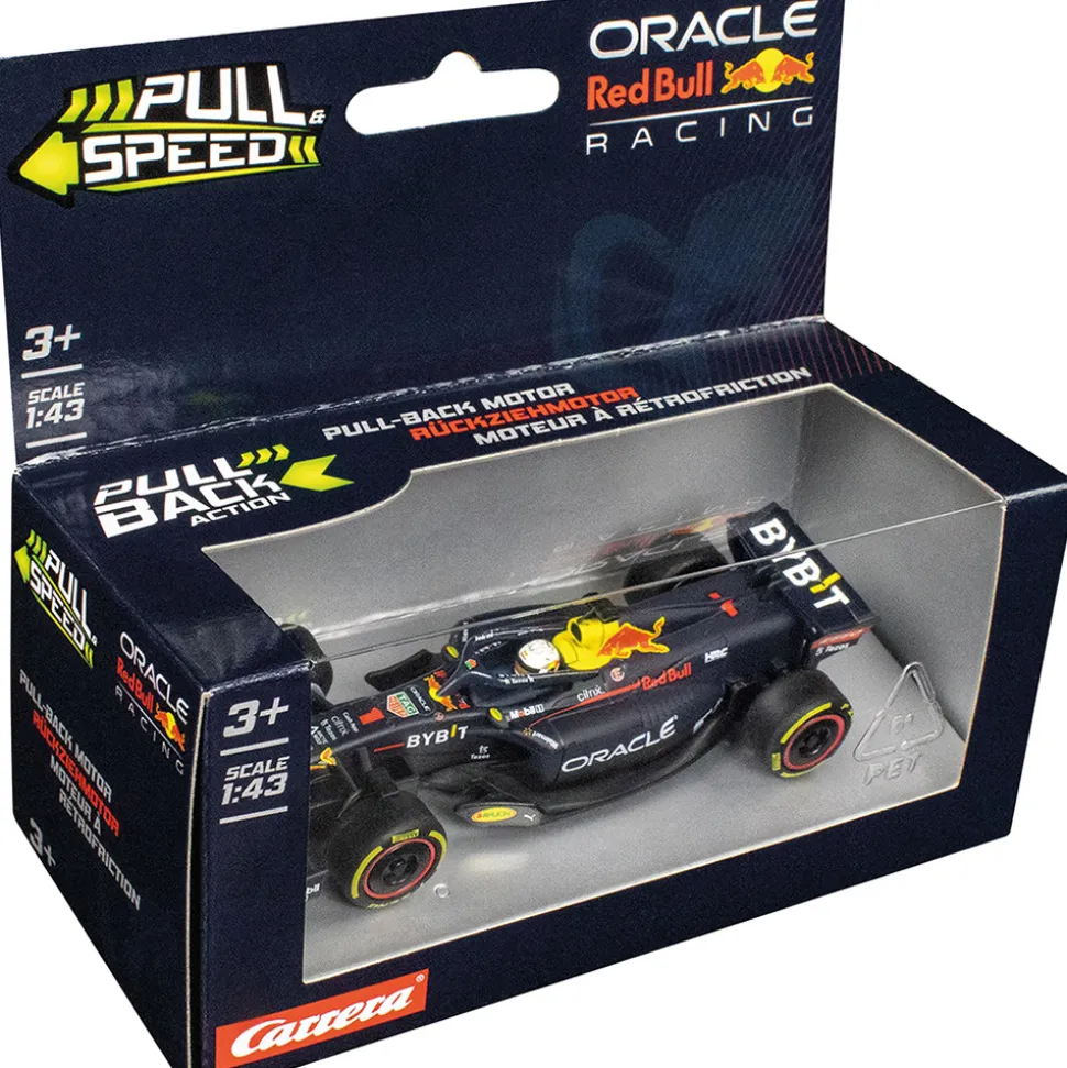 F1 Red Bull - #1 Max Verstappen Pull & Speed 1:43 Scale Plastic Model Car by Carrera