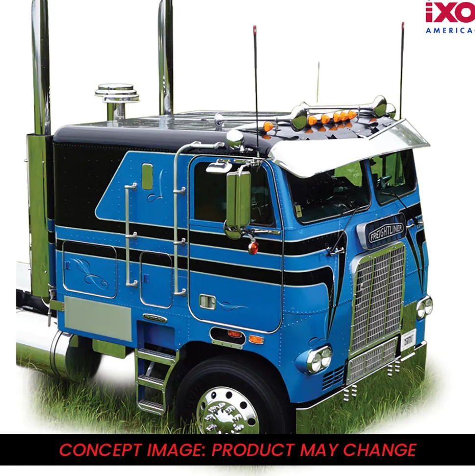 1993 Freightliner FLA - Blue 1:43 Scale Diecast Model Truck by IXO Models