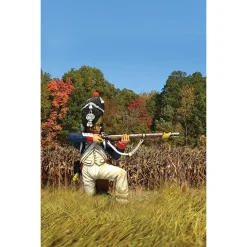 French Imperial Guard 1st Rank Kneeling Firing 1/30 Figure William Britain (36178) 1:30 scale Metal by William Britain