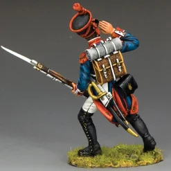 French Infantryman Shouting Encouragement 1/30 Figure K&C(NA517) 1:30 scale Metal by King and Country