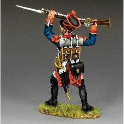 French Infantryman Stabbing w/Bayonet 1/30 Figure K&C(NA523) 1:30 scale Metal by King and Country