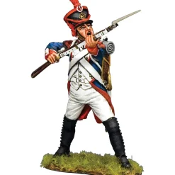 French Infantryman Thrusting Upwards 1/30 Figure K&C(NA522) 1:30 scale Metal by King and Country