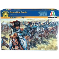 French Light Cavalry (Nap. Wars) 1/72 Figures 1:72 Scale Plastic Model Kit by Italeri