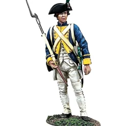 French Royal Duex-Ponts Sergeant 1/30 Figure - 1781 William Britain (16187) 1:30 Scale Metal by William Britain