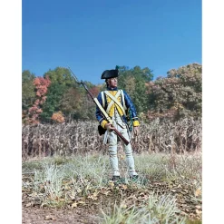 French Royal Duex-Ponts Sergeant 1/30 Figure - 1781 William Britain (16187) 1:30 Scale Metal by William Britain