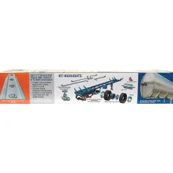 Fruehauf Tanker Gulf 1/25 Kit 1:25 Scale Model Kit by AMT