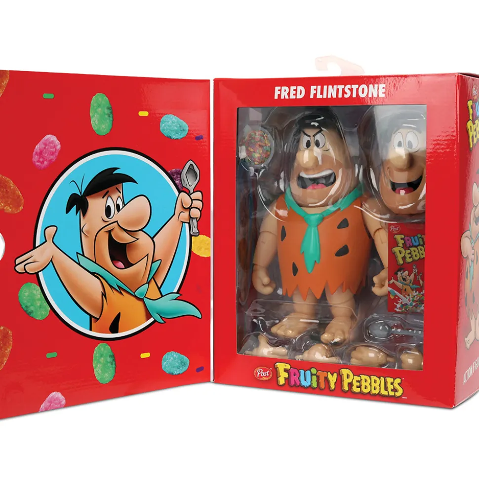 Fruity Pebbles - Fred Flintstone Articulated Figure 1:12 Scale Figurine by Jada Toys