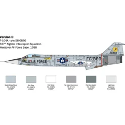F-104 Starfighter A/C 1/32 Kit 1:32 Scale Plastic Model Kit by Italeri