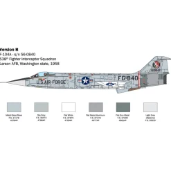 F-104 Starfighter A/C 1/32 Kit 1:32 Scale Plastic Model Kit by Italeri