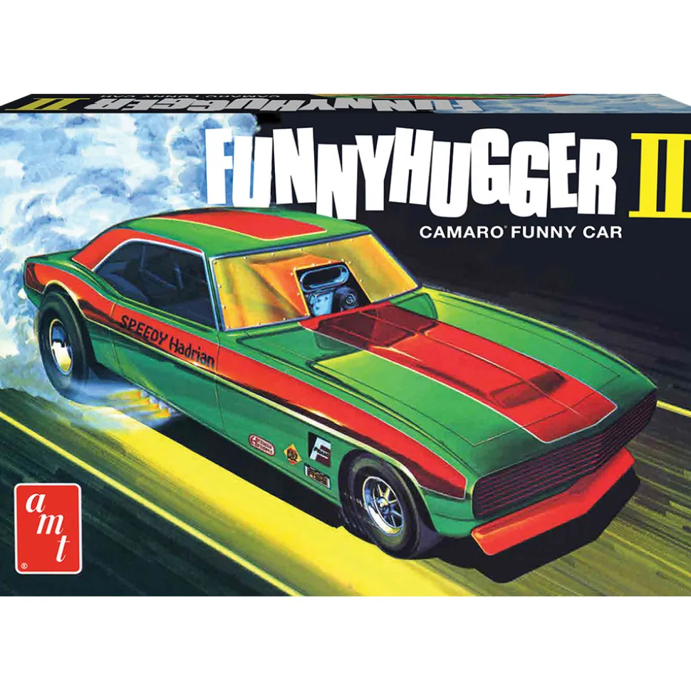 Funny Hugger II Chevy Camaro Funny Car 1:25 Scale Model Kit by AMT
