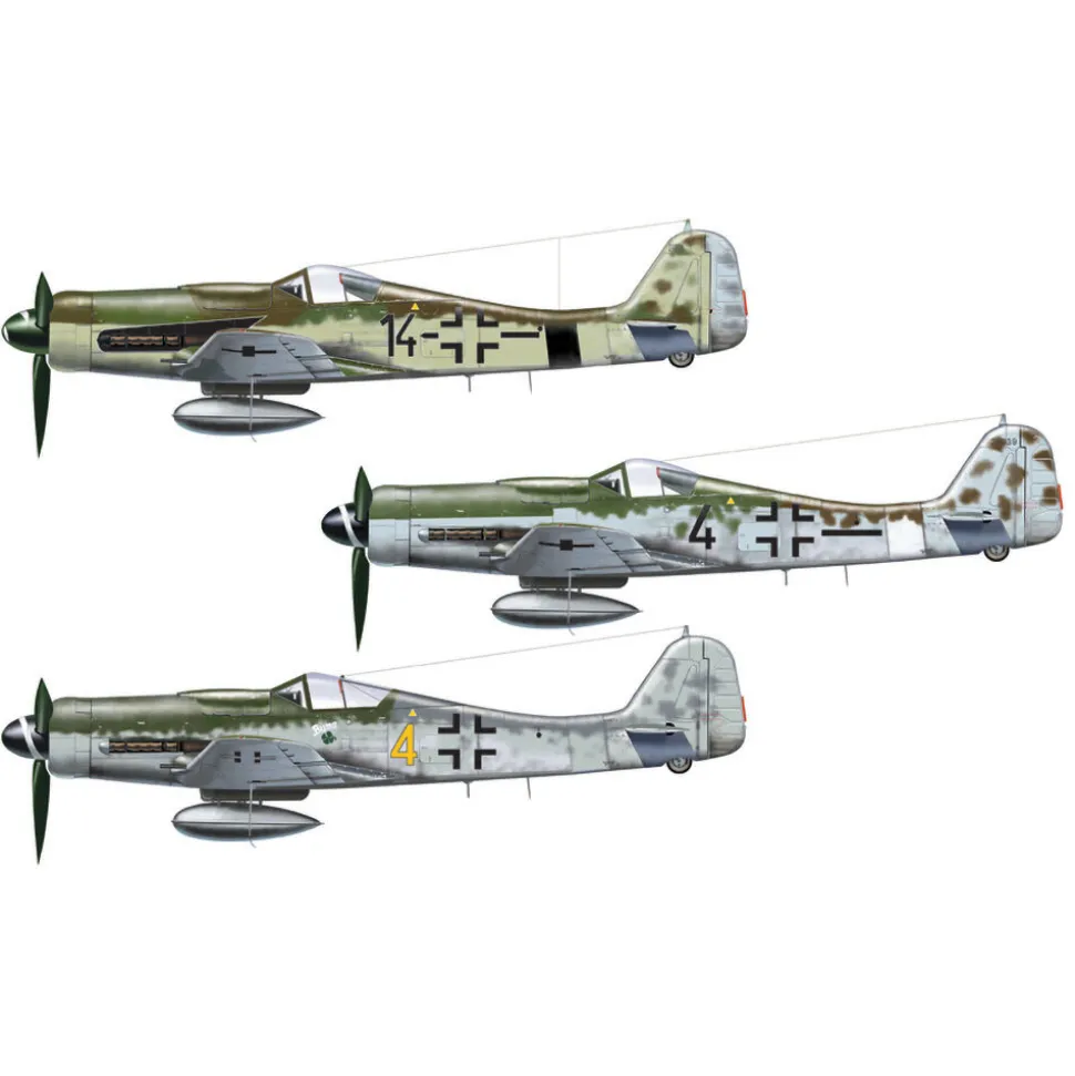 FW 190 D-9 1/72 Kit 1:72 Scale Plastic Model Kit by Italeri