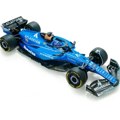 2025 F1 Williams FW47 Blue A.Albon #23 - GP Australia 1:18 Scale Diecast Model Car by Solido