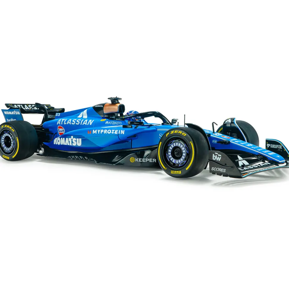 2025 F1 Williams FW47 Blue A.Albon #23 - GP Australia 1:18 Scale Diecast Model Car by Solido