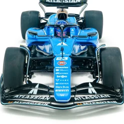 2025 F1 Williams FW47 Blue A.Albon #23 - GP Australia 1:18 Scale Diecast Model Car by Solido