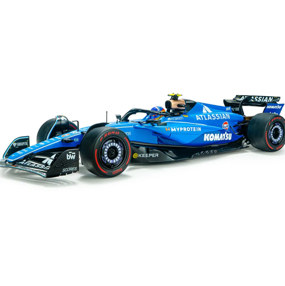 2025 F1 Williams FW47 Blue C.Sainz #55 - GP Australia 1:18 Scale Diecast Model Car by Solido