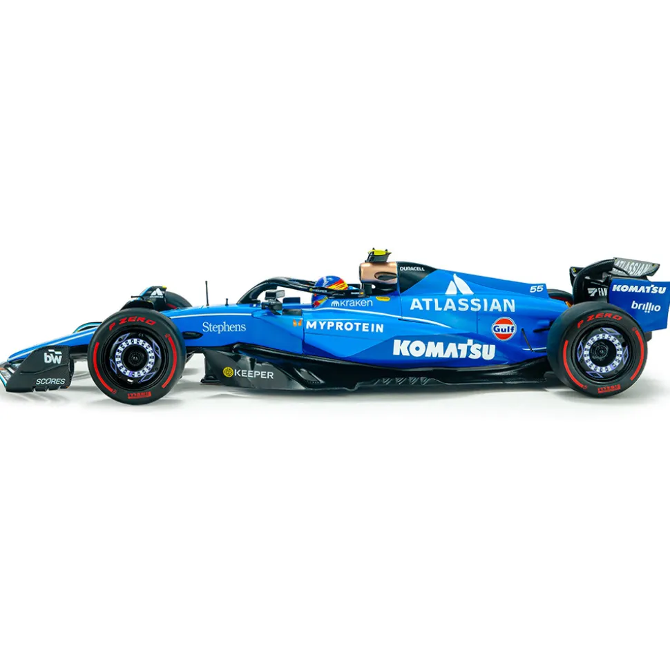 2025 F1 Williams FW47 Blue C.Sainz #55 - GP Australia 1:18 Scale Diecast Model Car by Solido