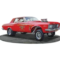 1963 Gasser Metal Sign by Larry Grossman Metal Sign by Reedyville Goods