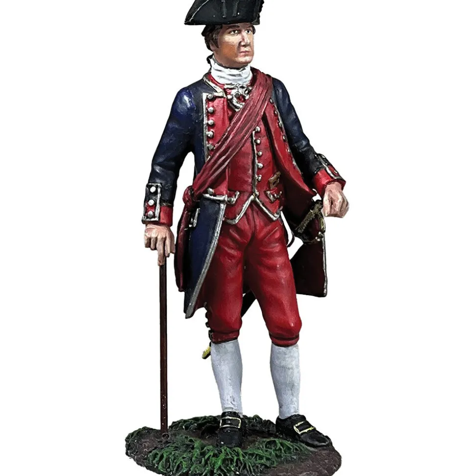 George Washington, Virginia Reg., 1755-59 1/30 Figure William Britain (10200) 1:30 scale Metal by William Britain