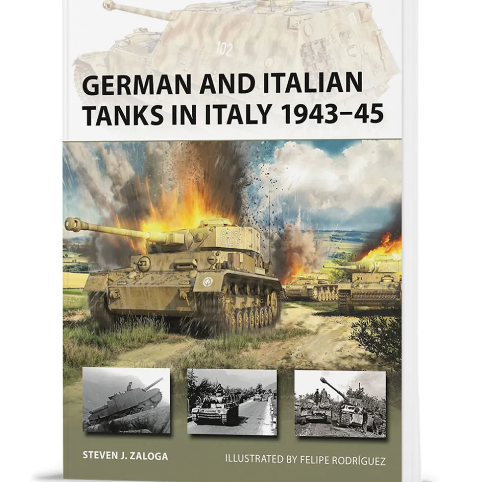 German and Italian Tanks in Italy 1943-45 Osprey New Vanguard (9781472864796) Softcover by Osprey Publishing