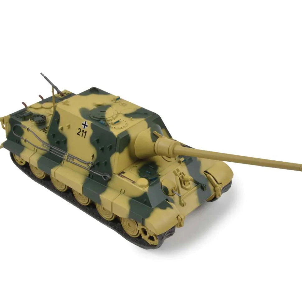 German Sd. Kfz. 186 Jagdpanzer VI Jagdtiger Heavy Tank Destroyer with Henschel Turret - "211", schwere Panzerjager Abtei 1:43 Scale Diecast Model by Armored Fighting Vehicles of W