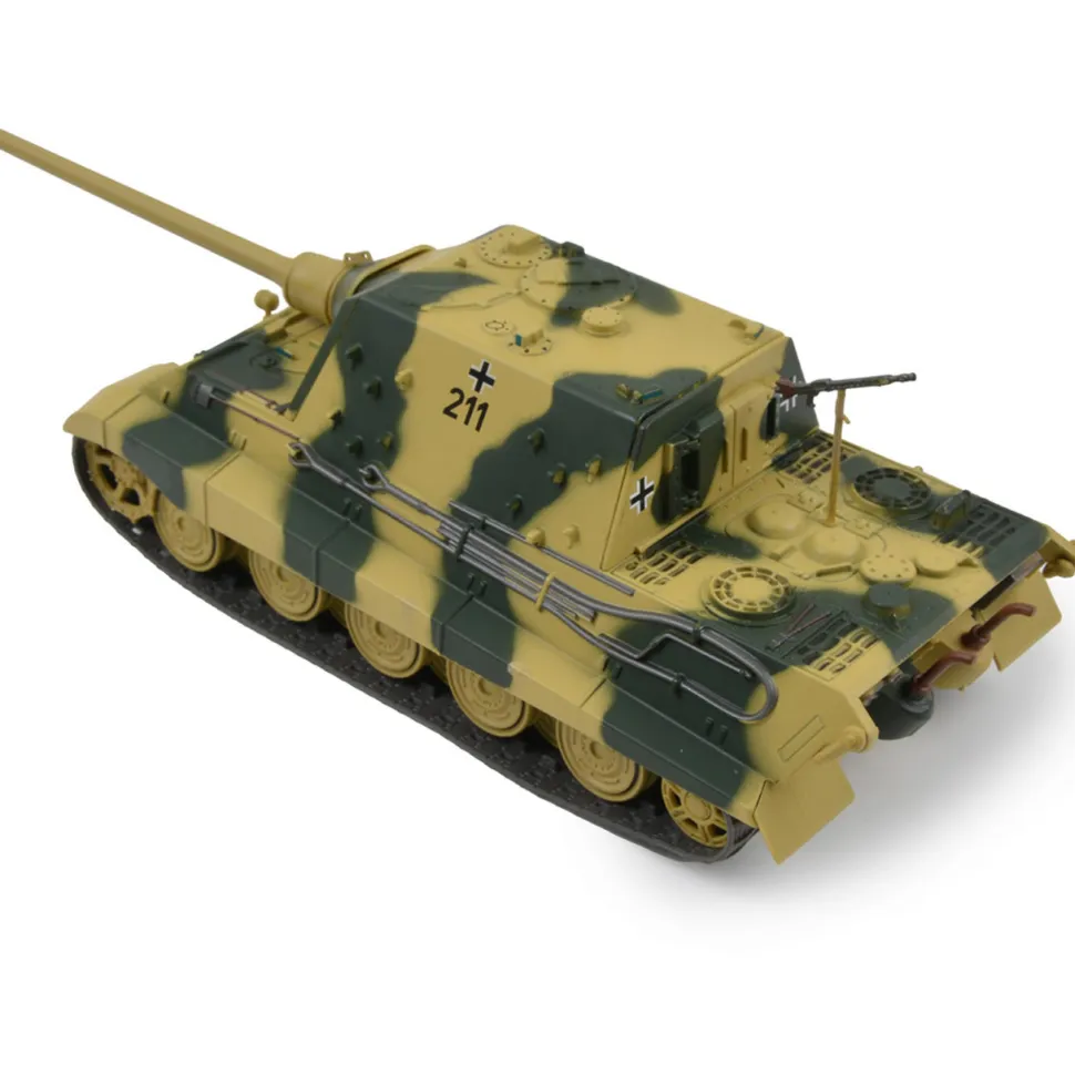 German Sd. Kfz. 186 Jagdpanzer VI Jagdtiger Heavy Tank Destroyer with Henschel Turret - "211", schwere Panzerjager Abtei 1:43 Scale Diecast Model by Armored Fighting Vehicles of W